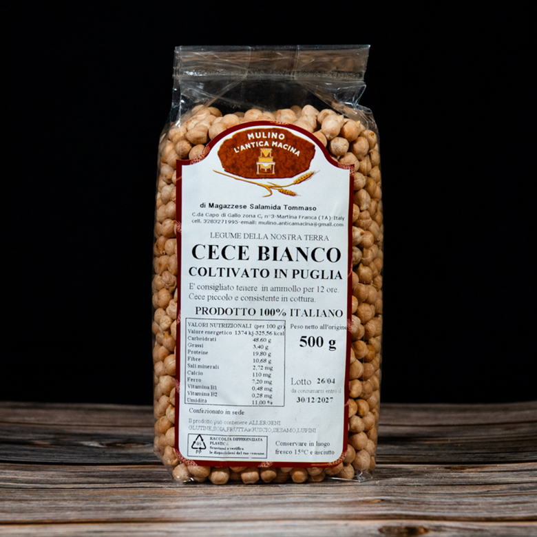 Cece Bianco di Puglia 500gr